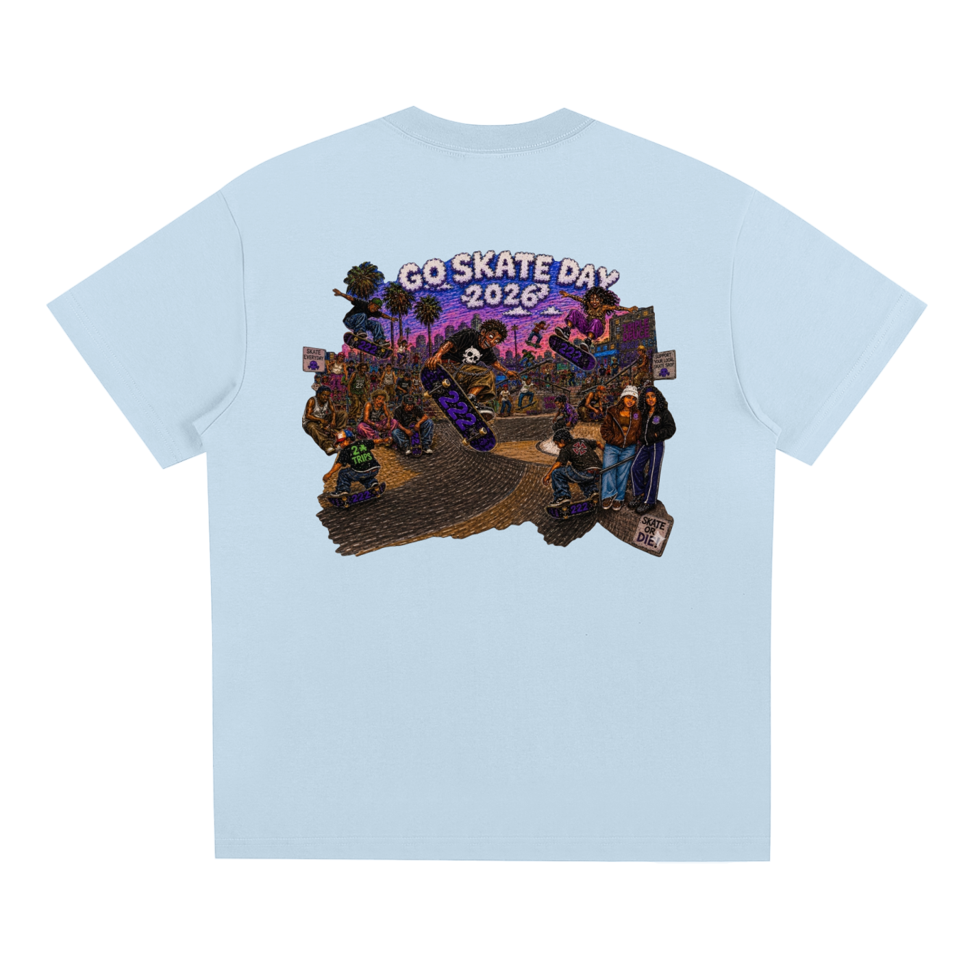 Triple Deuce ”Go Skate Day 2026” Tee