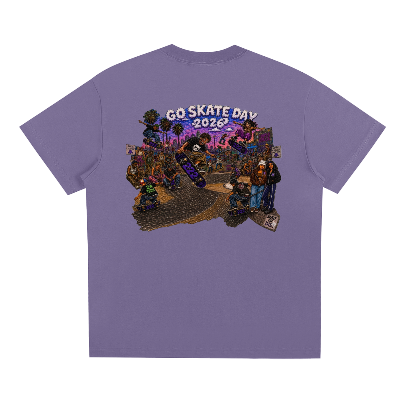 Triple Deuce ”Go Skate Day 2026” Tee