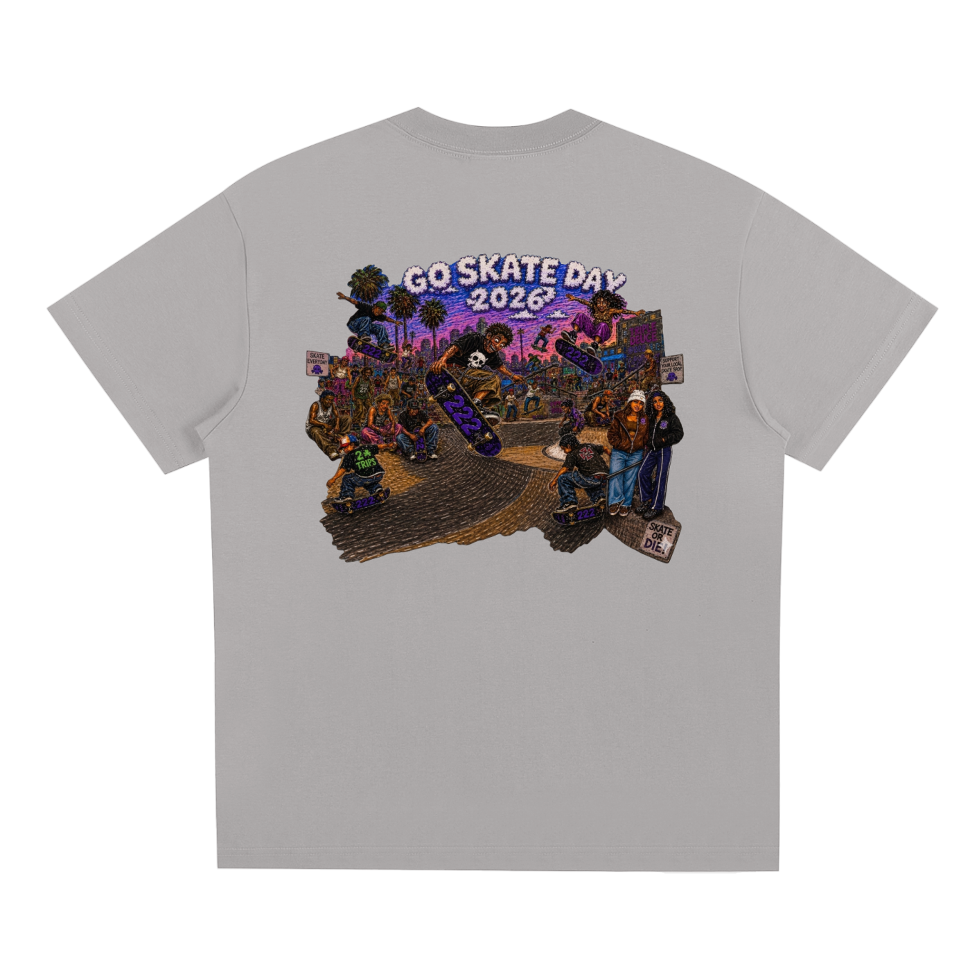 Triple Deuce ”Go Skate Day 2026” Tee