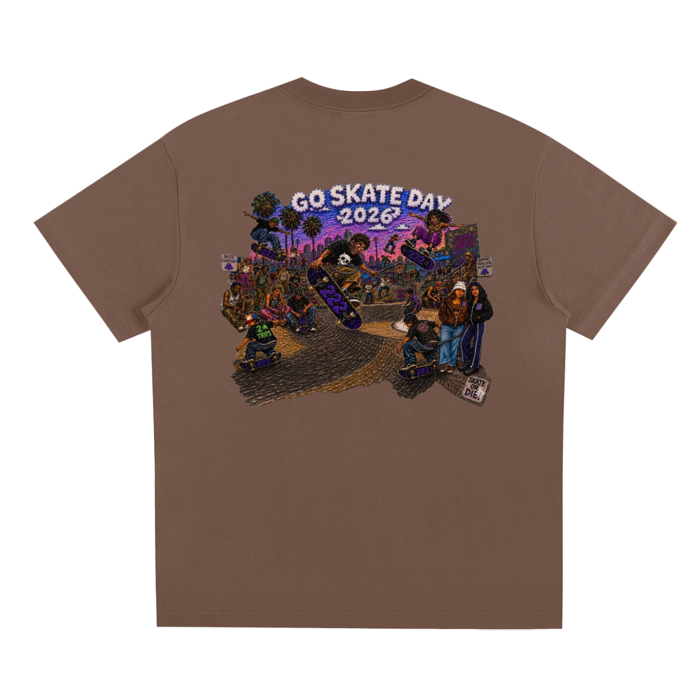 Triple Deuce ”Go Skate Day 2026” Tee