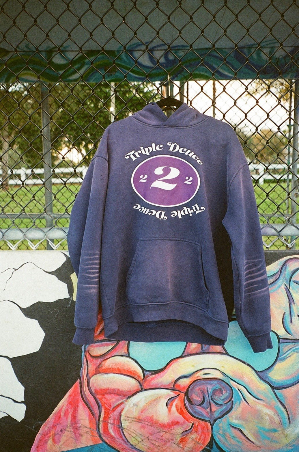 Logo Sunfade Hoodie
