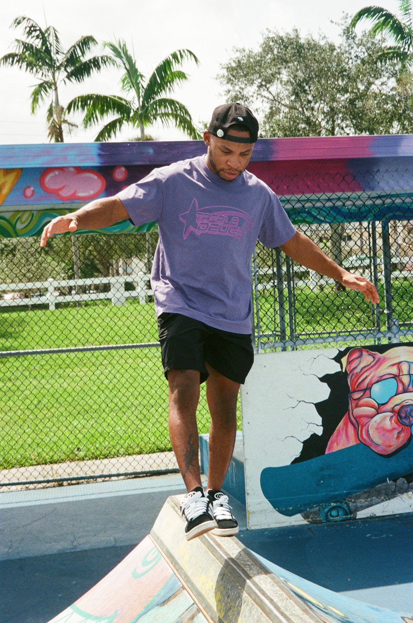 Triple Deuce Shooting Star Tee