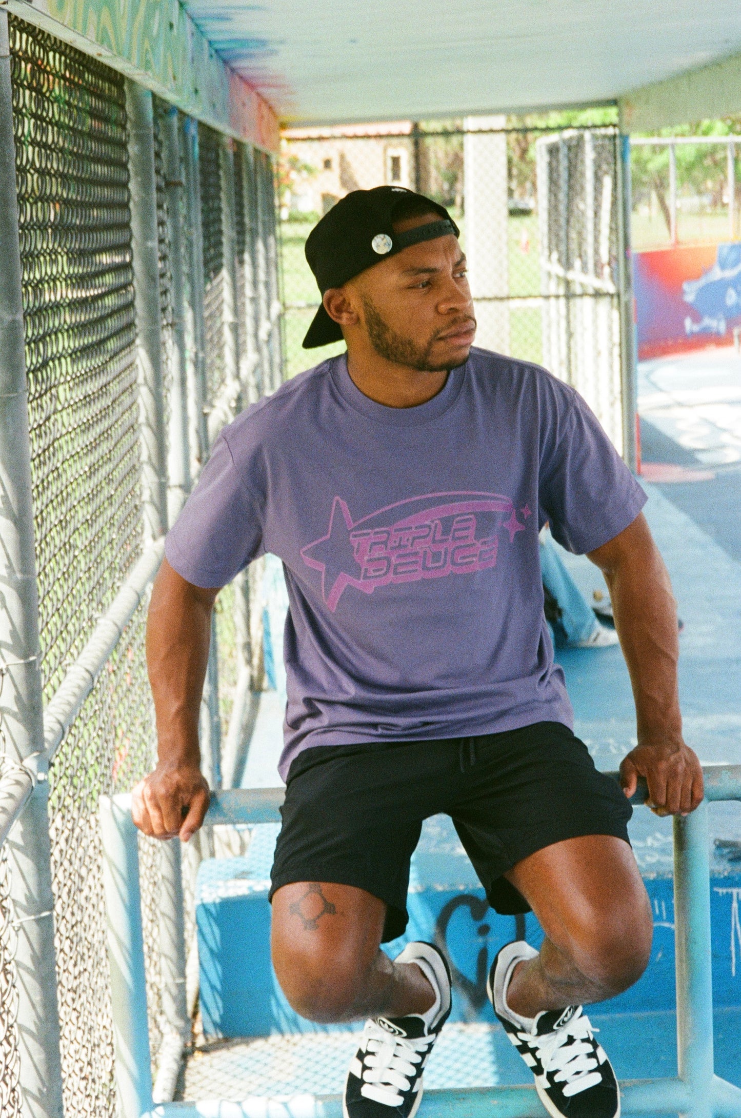 Triple Deuce Shooting Star Tee