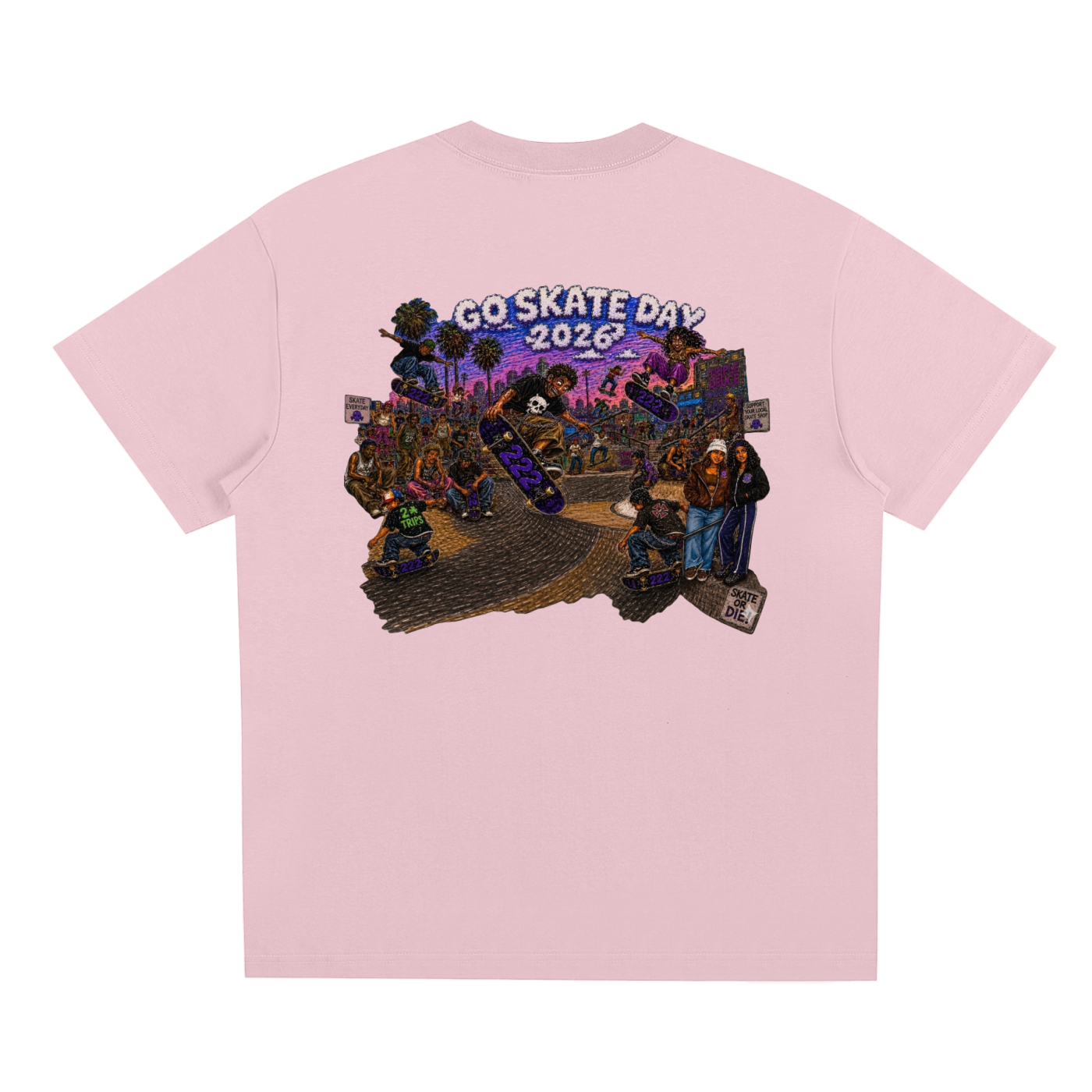 Triple Deuce ”Go Skate Day 2026” Tee
