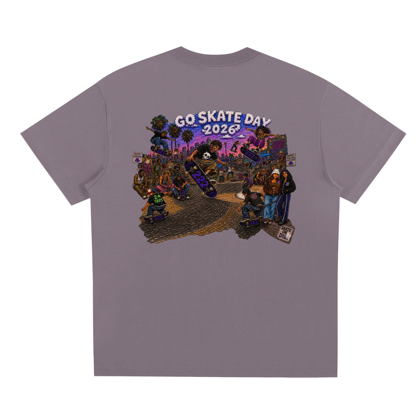 Triple Deuce ”Go Skate Day 2026” Tee